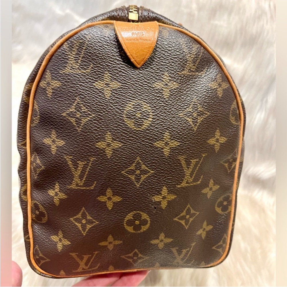 Authentic Louis Vuitton Speedy 30 Shoulder Bag Tote Handbag Purse - Picture 6 of 16